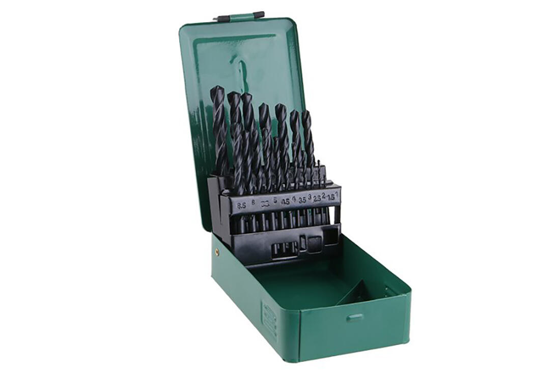 vrták do kovu sada HSS 1,0-10,0mm 19díl. plech 0.55 Kg MTA MAXMIX Sklad14 463117