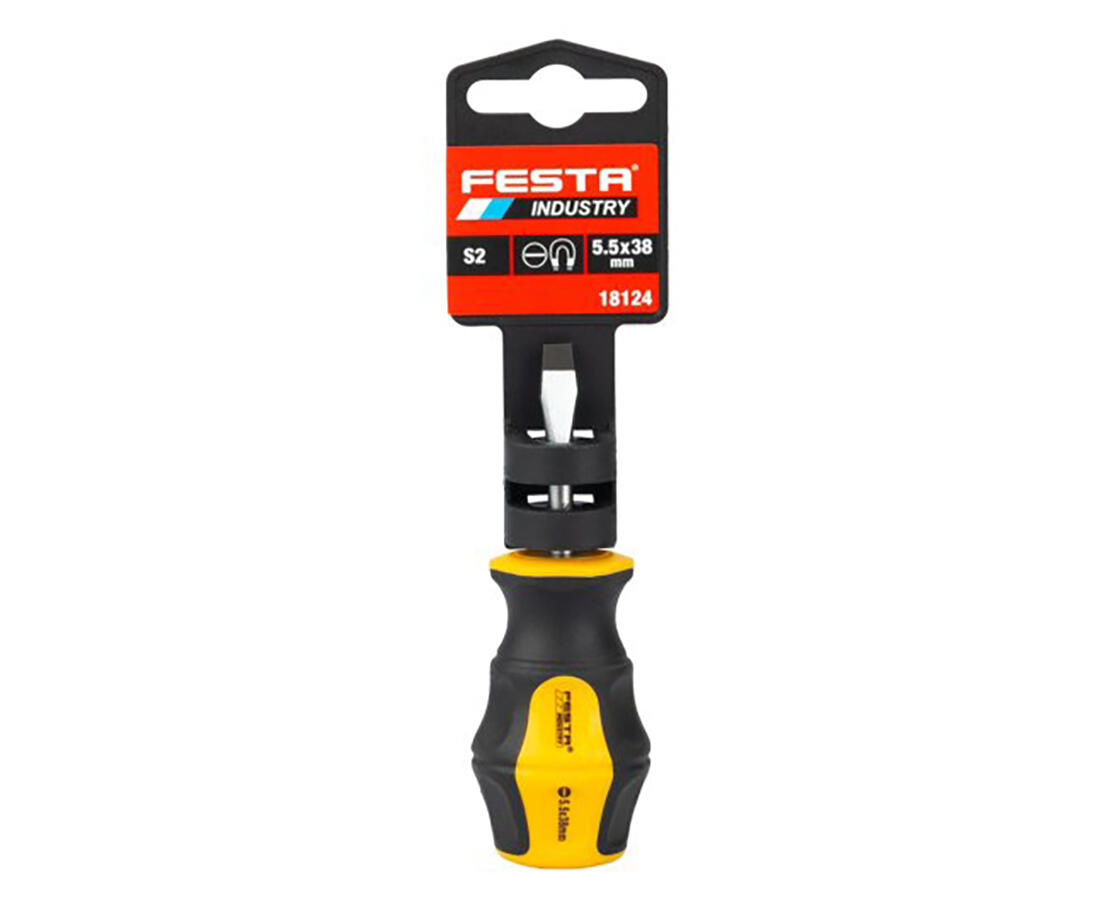 šroubovák plochý  5,5x 38 S2  FESTA 0.04 Kg MTA MAXMIX Sklad14 463156