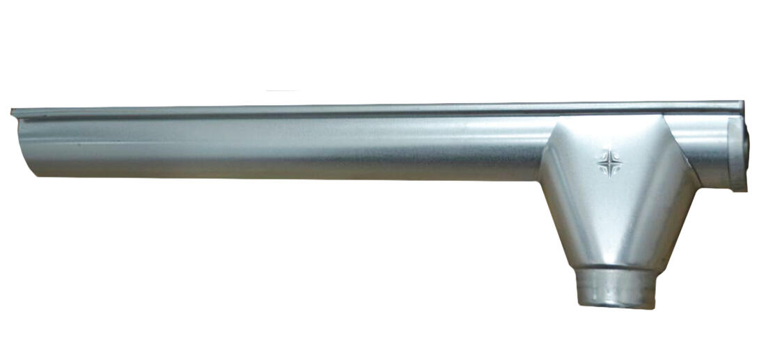 žlab koncový P+V 250mm d.1m Zn 1.08 Kg MTA MAXMIX Sklad14 411221