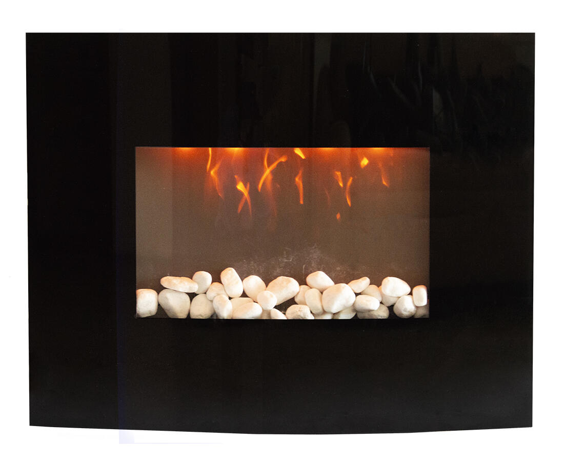 kamna krbová el. MEMPHIS 2020 LED 62x48x13,5cm 2000W s ventilátorem 18.1 Kg MAXM