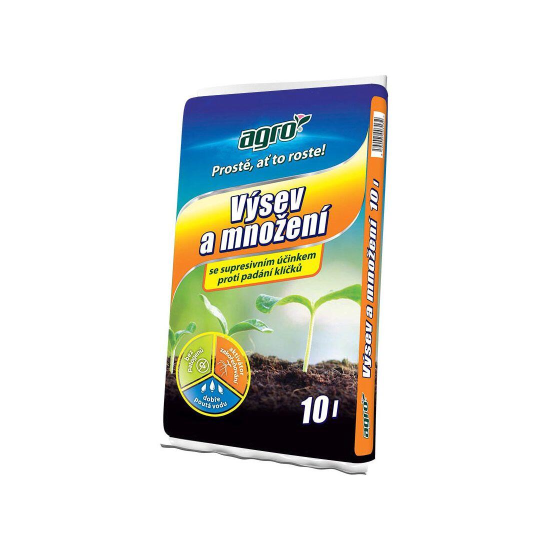 substrát pro výsev a množení 10l AGRO 2.87 Kg MTA MAXMIX Sklad14 912178