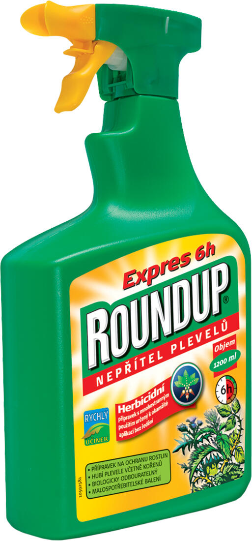 Roundup Expres 6h - 1,2l rozprašovač EVERGREEN 1.2 Kg MAXMIX Sklad14 910356 200