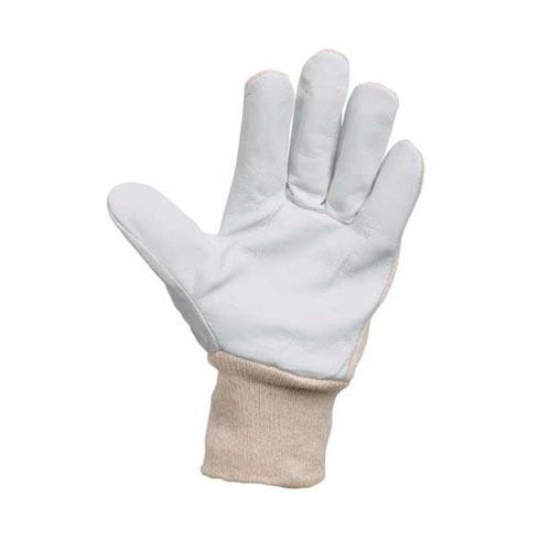 rukavice PELICAN PLUS tkanina/lícová kůže 0.06Kg MAT MAXMIX Sklad14 588901