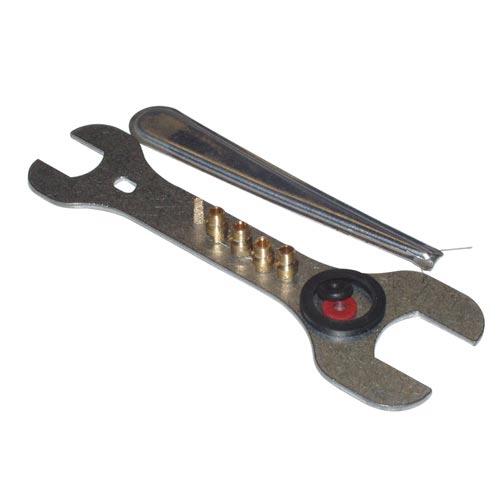 příslušenství sada 4762 (hořáky) klíč, jehla,tryska,sintr,těsnění 0.2 Kg MTA MAXMIX Sklad14 430357