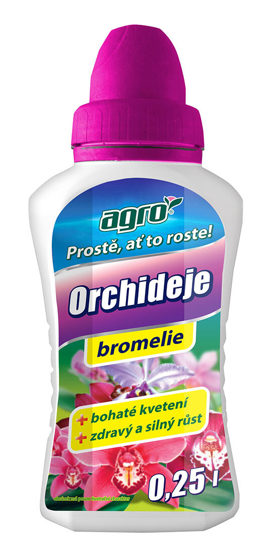 hnojivo AGRO kapalné pro orchideje 0,25l 0.34 Kg MTA MAXMIX Sklad14 912203