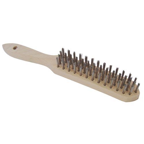 kartáč drátěný nerez, dřev. 0.15 Kg MTA MAXMIX Sklad14 434191