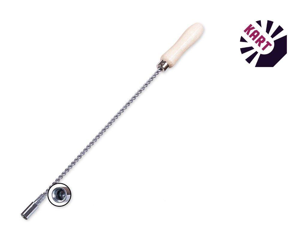 nástavec rourových kartáčů 1m/M12 Zn drát, dřev.rukojeť 0.26 Kg MTA MAXMIX Sklad14 434285