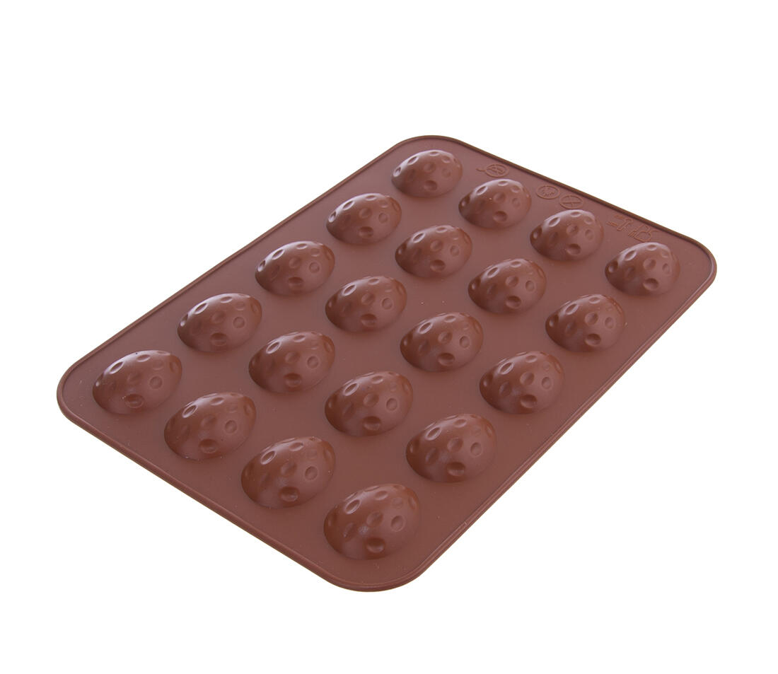 forma na ořechy 20ks 27,5x18,5x1,3cm silikon 0.1 Kg MTA MAXMIX Sklad14 282056