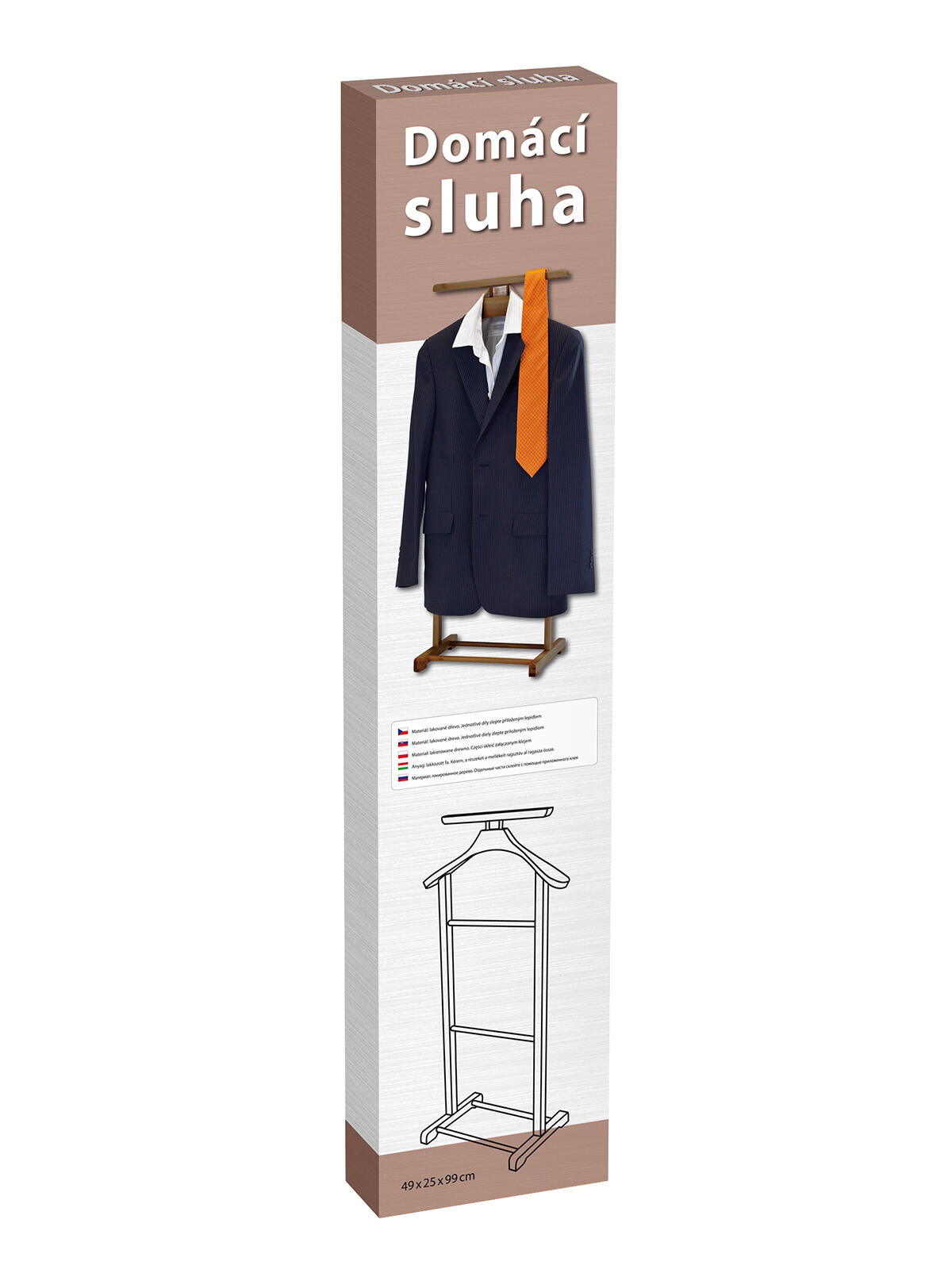 sluha němý 49x99cm dřev.tmavý 1 Kg MTA MAXMIX Sklad14 268908