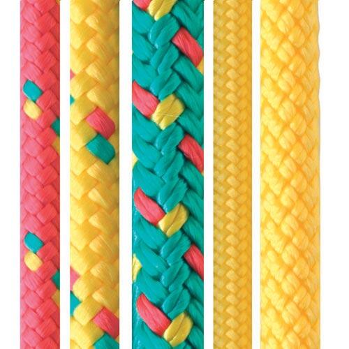 lano PPV bez jádra 14mm barevné pletené (50m) 3.9Kg MAT MAXMIX Sklad14 550545