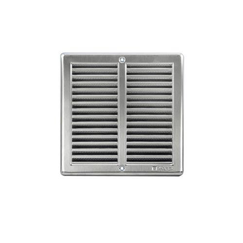 mřížka větrací se síťovinou 200x200mm nerez 0.35 Kg MTA MAXMIX Sklad14 413361