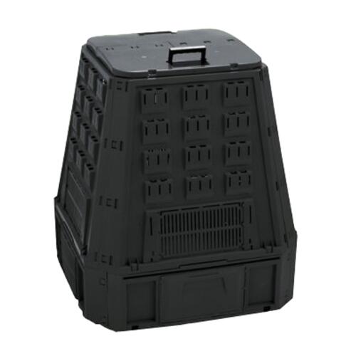 kompostér  630l EVOGREEN ČER (S411) 10Kg MAT MAXMIX Sklad14 344701