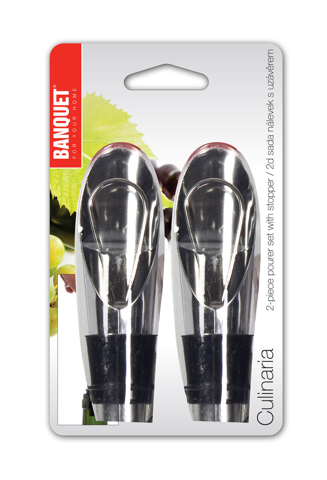 nálevka s uzávěrem nerez CULINARIA (2ks) 0.05 Kg MTA MAXMIX Sklad14 268231