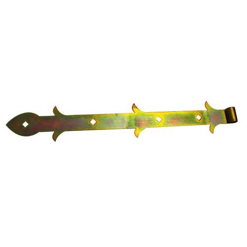 závěs vratový 300mm Zn ŽL zdobený SELKA 0.2Kg MAT MAXMIX Sklad14 578211