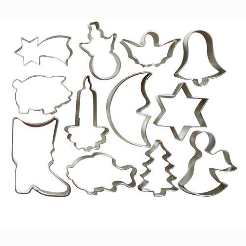 vykraj.cukroví vánoční sada velká 12díl. 0.09 Kg MTA MAXMIX Sklad14 393772