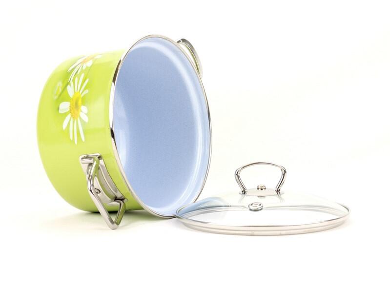 hrnec BELIS DAISY 16cm 2,1l se skleněnou poklicí 1.2 Kg MTA MAXMIX Sklad14 203788