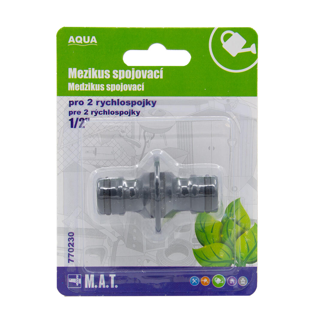 mezikus spojovací pro 2 rychlospojky 1/2"  AQUA 0.03 Kg MTA MAXMIX Sklad14 770230 8590419770325