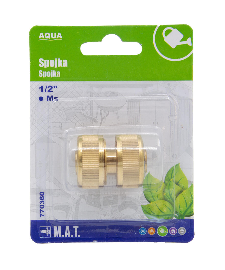 spojka 1/2" Ms  AQUA 0.12 Kg MTA MAXMIX Sklad14 770360 8590419770516