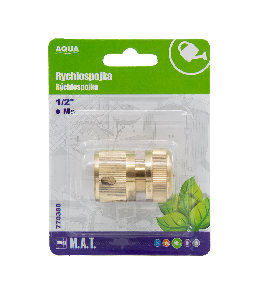 rychlospojka 1/2" Ms  AQUA 0.09 Kg MTA MAXMIX Sklad14 770380
