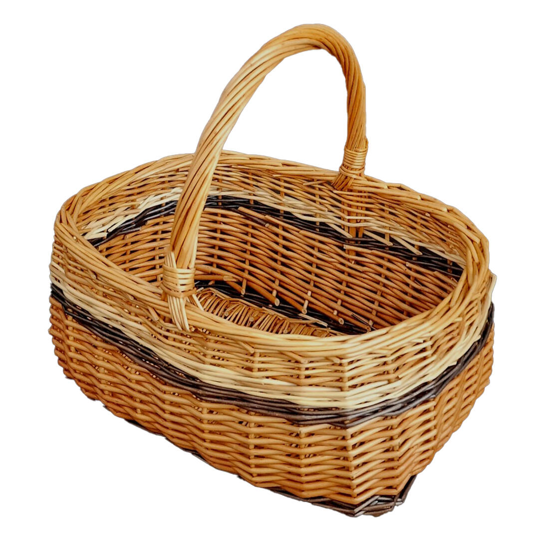 košík nákupní PERELKA menší 36x26x28cm lakovaný 0.6 Kg MTA MAXMIX Sklad14 331028