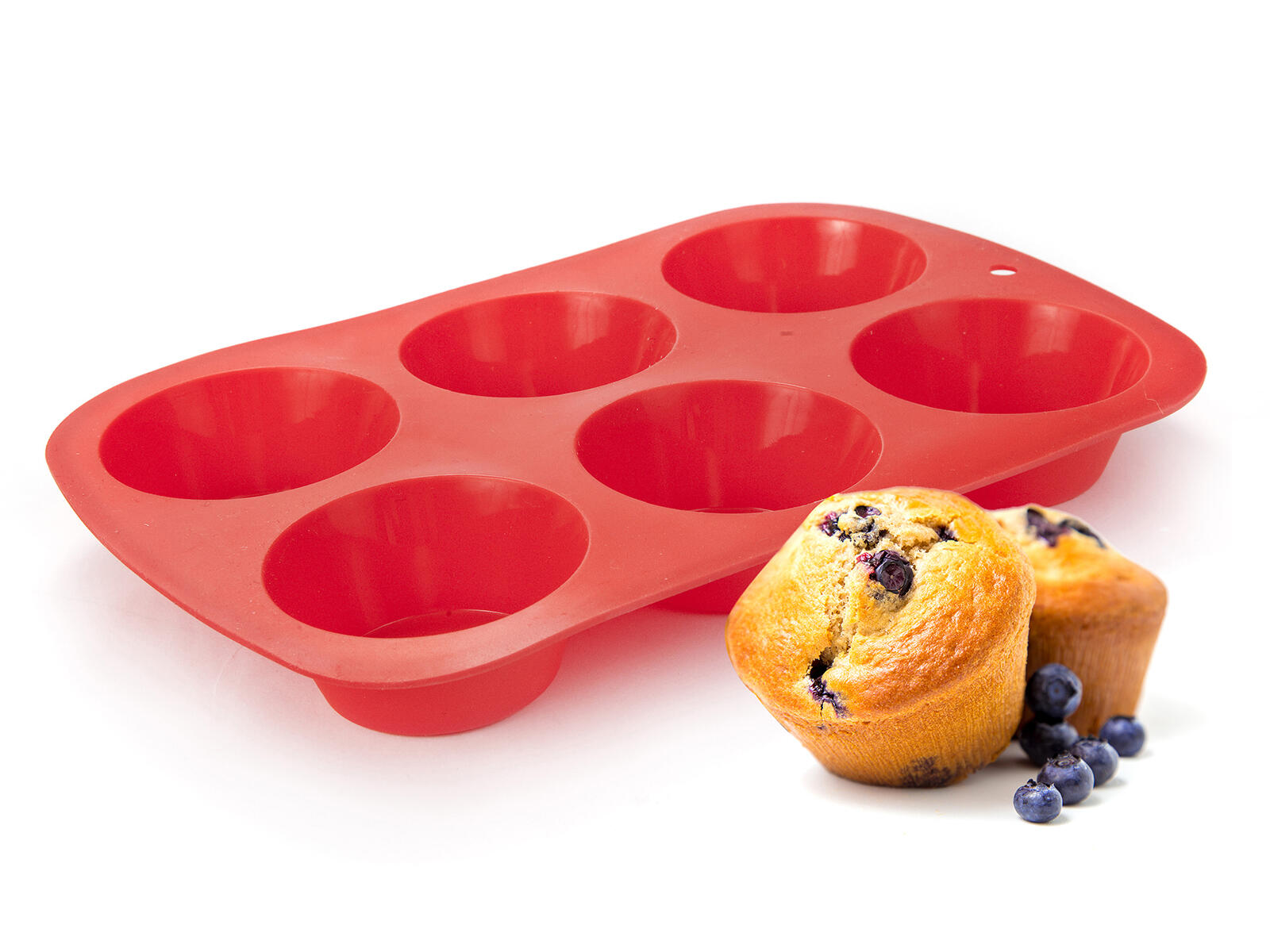 forma na muffiny  6ks 27,5x18x3,2cm silikon ČRV CULINARIA 0.14 Kg MTA MAXMIX Sklad14 268488