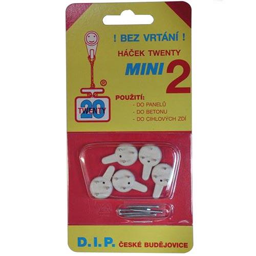 háček tw.mini II PH BÍ (5ks) 1104  (7015) 0.01 Kg MTA MAXMIX Sklad14 456011