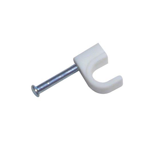 příchytka kabel.kruh. 7mm BÍ (30ks) blistr 1456 0.04 Kg MTA MAXMIX Sklad14 456365