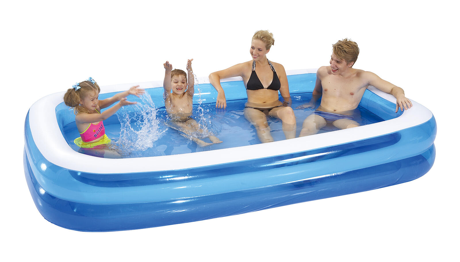 bazén nafukovací obdélník 262x175x51cm BÍ/MO 4.38 Kg MTA MAXMIX Sklad14 268987