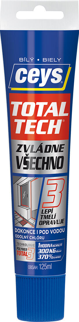 lepidlo univerzální a tmel 125ml TOTAL TECH EXPRESS BÍ CEYS 0.15 Kg MAXMIX Sklad14 505413 82