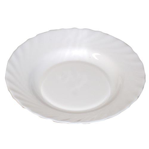 talíř hluboký skleněný EBRO 23,5cm 0.38Kg MAT MAXMIX Sklad14 211472