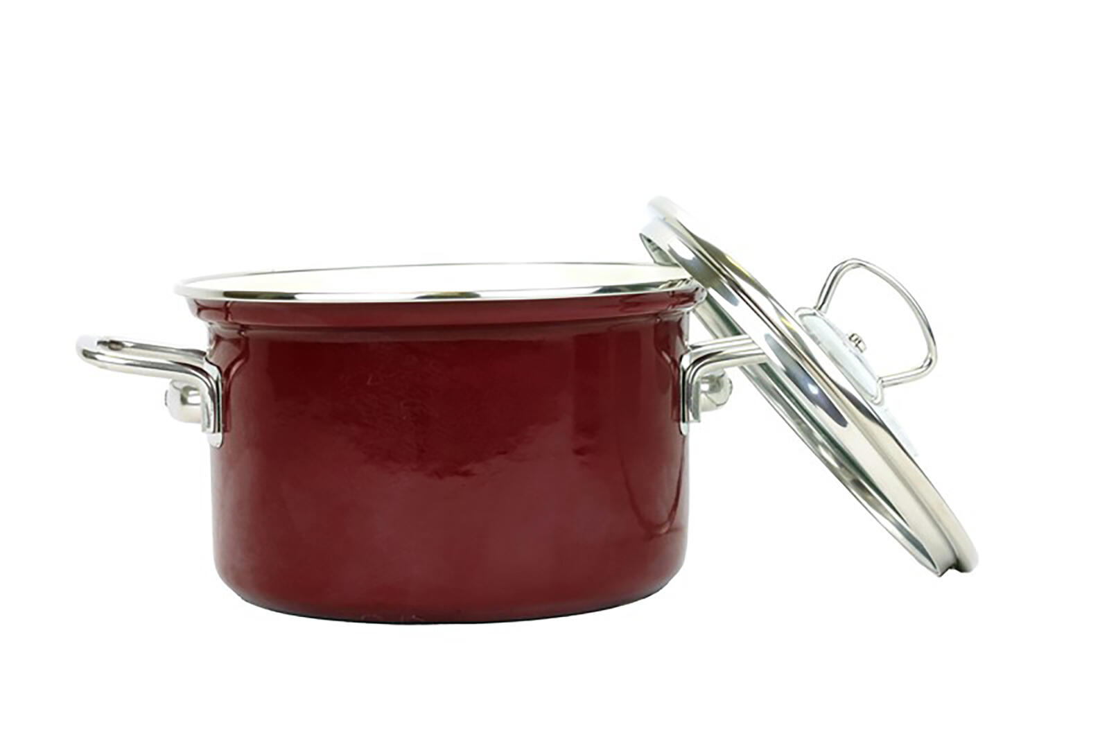 hrnec BELIS ECO-CERAMIC 20cm 3,6l se skleněnou poklicí
