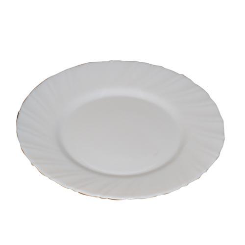 talíř mělký skleněný EBRO 25,5cm 0.4Kg MAT MAXMIX Sklad14 211473