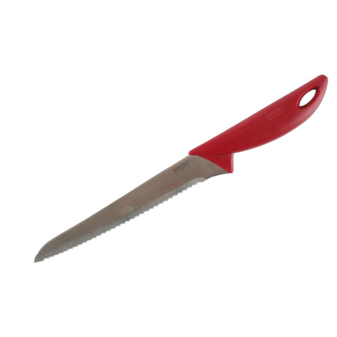 nůž na chléb 20cm CULINARIA RED 0.13 Kg MTA MAXMIX Sklad14 268513