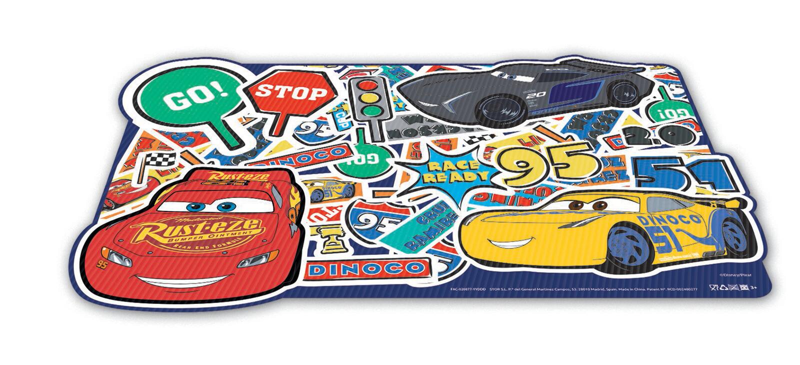 prostírání PH DĚTSKÉ CARS 43x29cm tvarované 0 Kg MTA MAXMIX Sklad14 268655