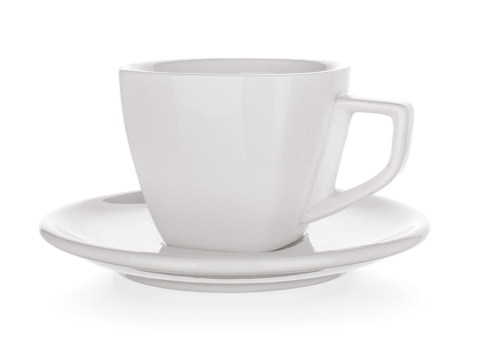 šálek + podšálek 250ml square ALBA BÍ porcelánový 0.62 Kg MTA MAXMIX Sklad14 268974