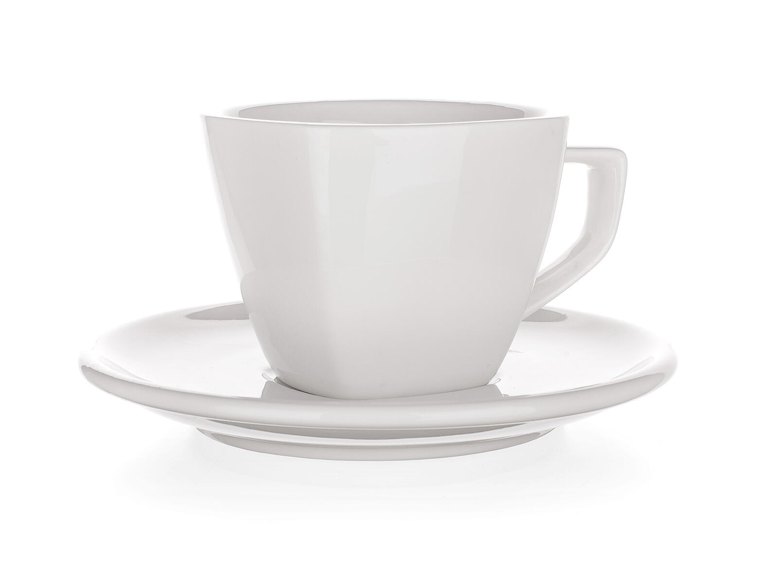 šálek + podšálek 250ml square ALBA BÍ porcelánový 0.62 Kg MTA MAXMIX Sklad14 268974