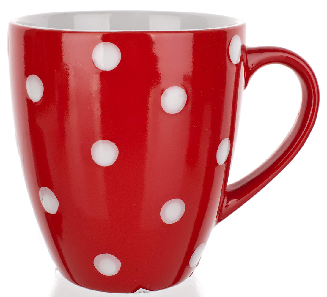 hrnek 400ml BAŇÁK puntíky ČRV keramický 0.36 Kg MTA MAXMIX Sklad14 268587