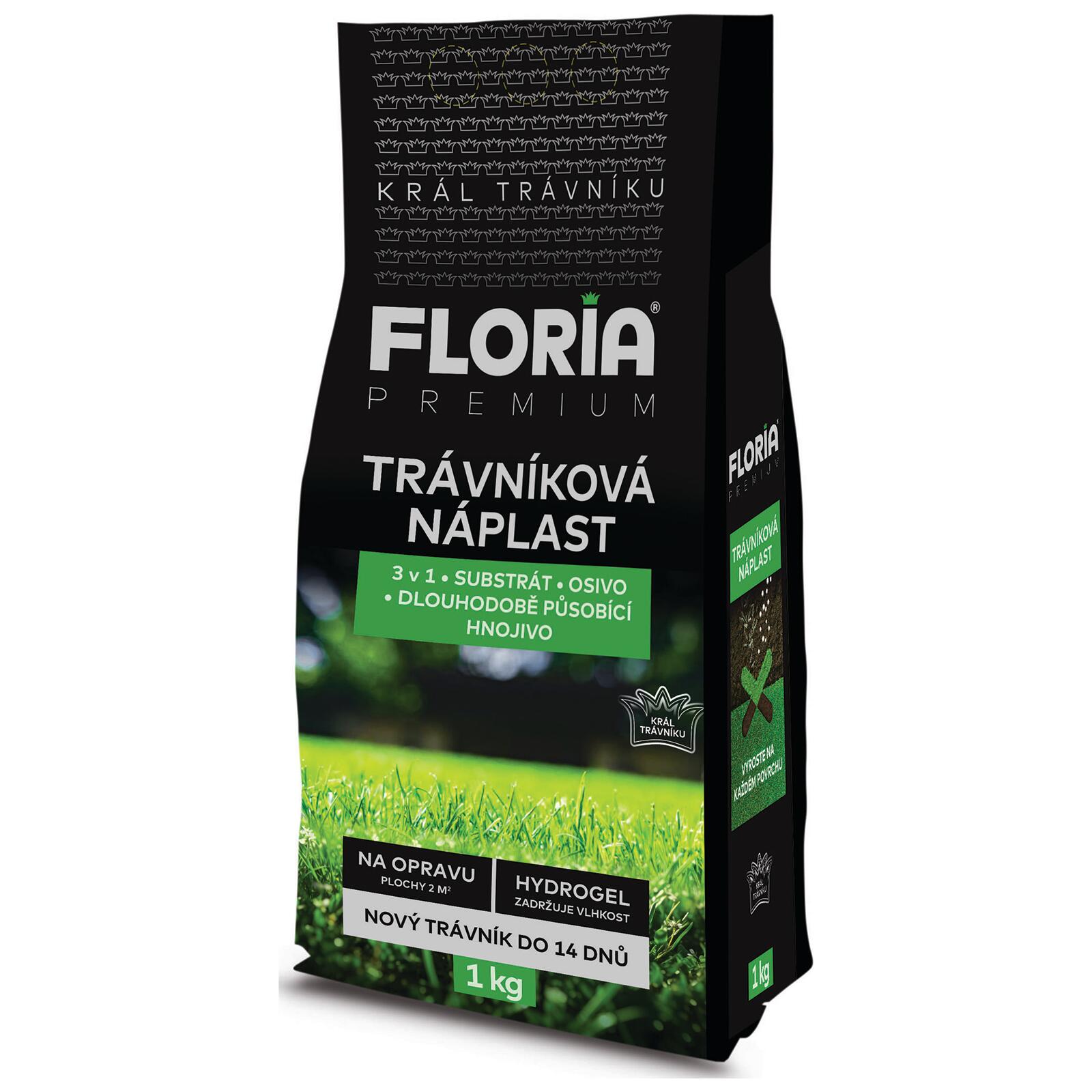 náplast trávníková 1kg 3v1 FLORIA 1 Kg MTA MAXMIX Sklad14 912271