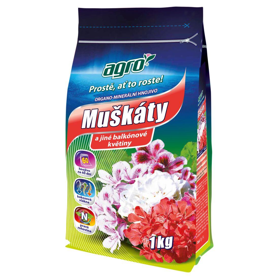 hnojivo OM muškáty 1kg 1.02 Kg MTA MAXMIX Sklad14 912275
