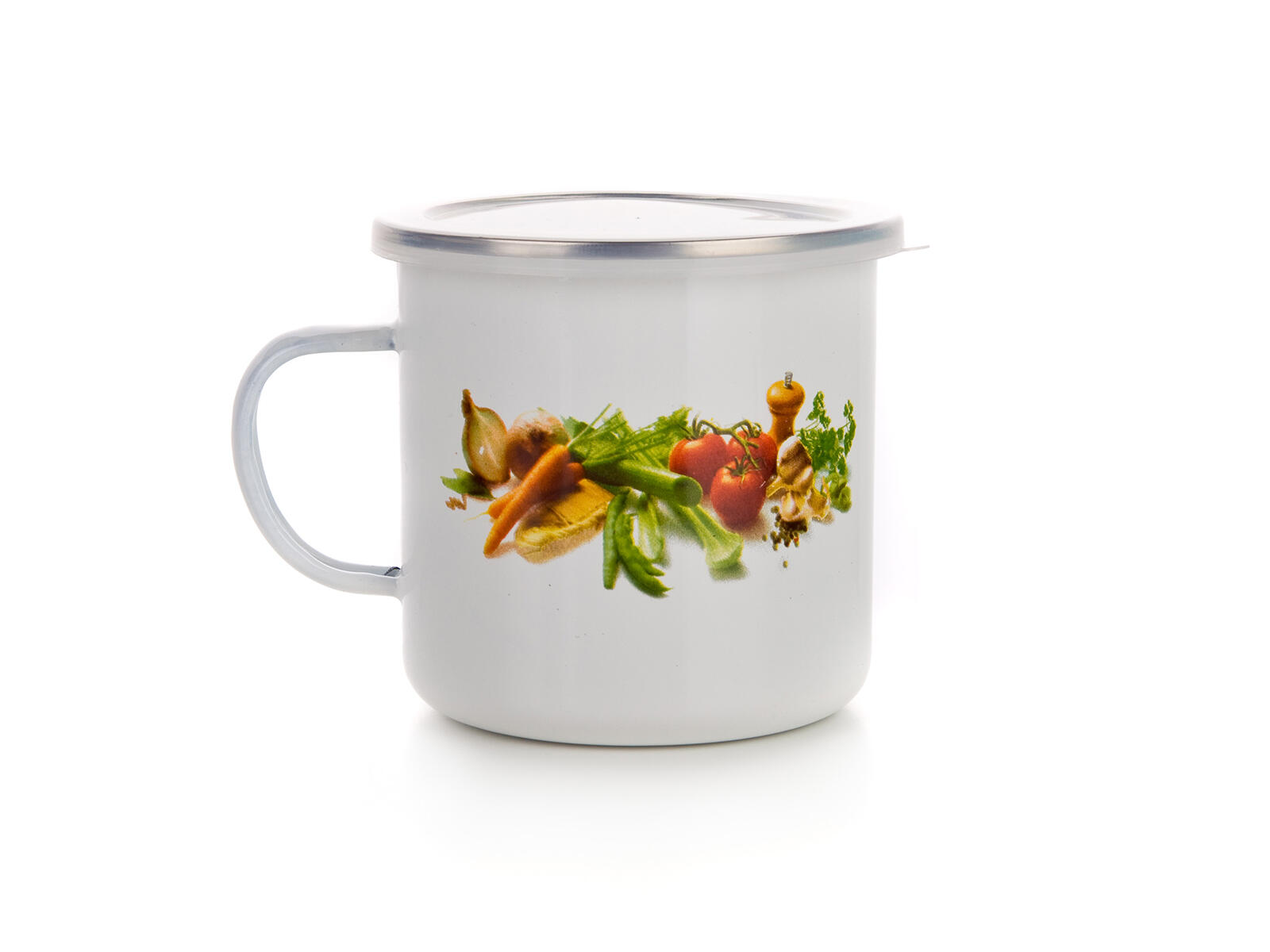 hrnek smalt pr.11cm 0,7l ZELENINA + PH víčko 0.17 Kg MTA MAXMIX Sklad14 368254