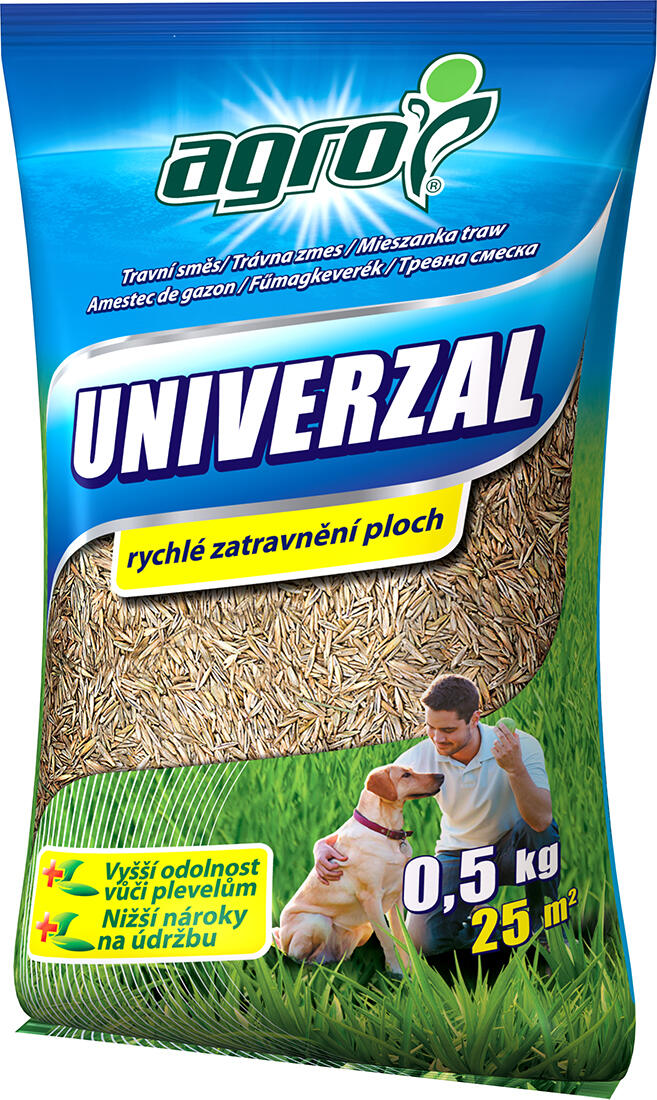 směs travní 0,5kg Univerzál AGRO 0.5 Kg MTA MAXMIX Sklad14 912330
