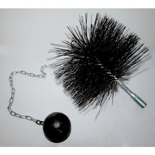 kartáč komínový 160mm, oko-závaží 0,5kg 0.72 Kg MTA MAXMIX Sklad14 534965