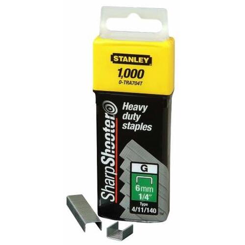 spony  6mm (1000ks) 1-TRA704T  STANLEY 0.12 Kg MAXMIX Sklad14 624287 3