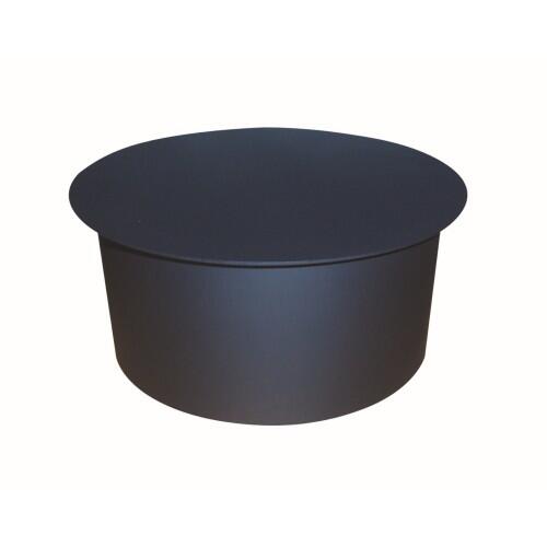 víčko kouřové 150mm t.1,5mm ČER 0.77Kg MAT MAXMIX Sklad14 654289