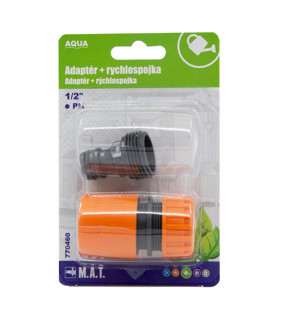 adaptér + rychlospojka 1/2"  AQUA 0.04 Kg MTA MAXMIX Sklad14 770460