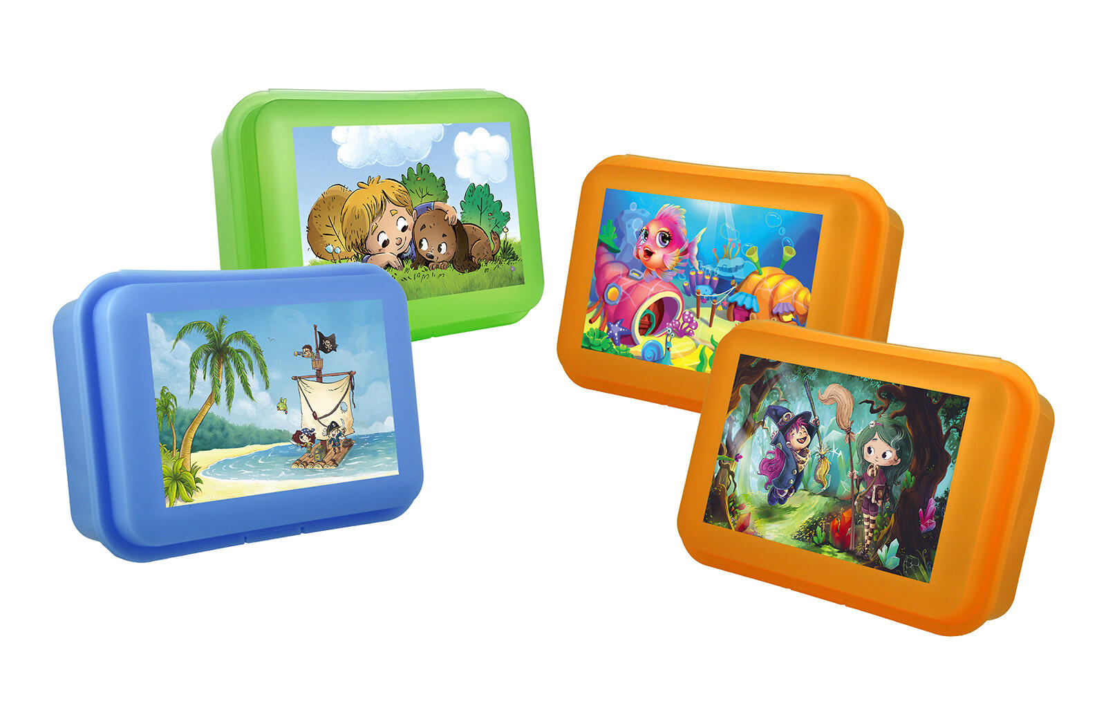 box svačinový 18x13x7cm s klick.uz. dětský dekor PH mix 0.1 Kg MTA MAXMIX Sklad14 259256