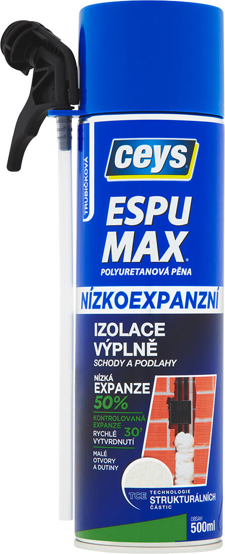 pěna montážní 500ml nízkoexpanzní CEYS 0.61 Kg MTA MAXMIX Sklad14 505800