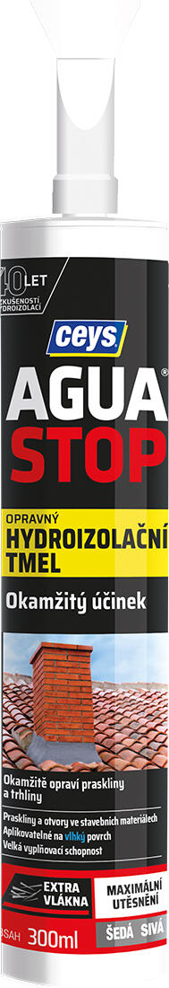 tmel hydroizolační 300ml ŠE AQUA STOP CEYS 0.34 Kg MTA MAXMIX Sklad14 505751