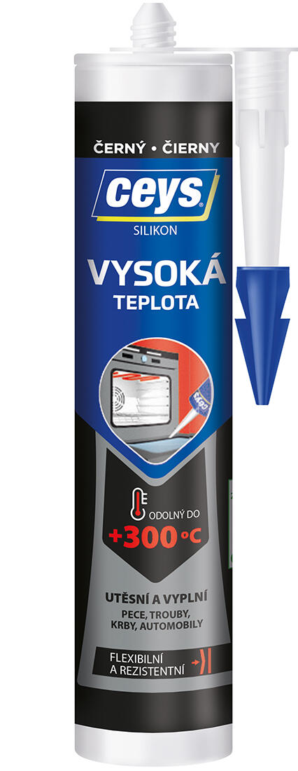silikon vysoká teplota 280ml ČER CEYS 0.32 Kg MTA MAXMIX Sklad14 505730