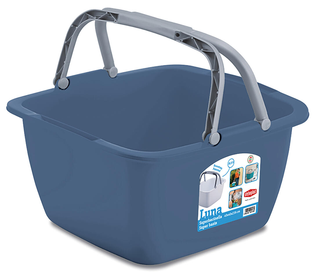 dřez čtverec LUNA 40cm (18,5l) s uchy PH mix barev 0.75 Kg MTA MAXMIX Sklad14 249051